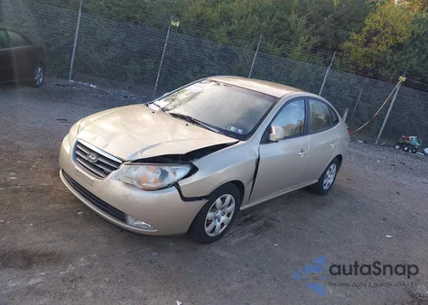 2007 Hyundai Elantra Gls/Limited/Se from USA, damaged, VIN KMHDU46DX7U088254